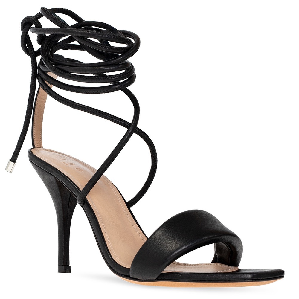 IRO paddy leather heeled sandal